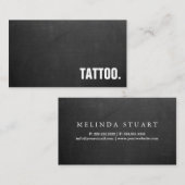 Carte De Visite Tattoo professionnel B (Devant / Derrière)