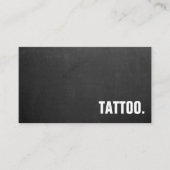 Carte De Visite Tattoo professionnel B (Devant)