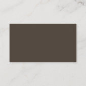 Carte de visite Taupe (Dos)