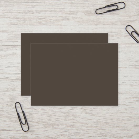 Carte de visite Taupe Mighty (Devant/Arrière en situation)