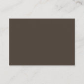 Carte de visite Taupe Mighty (Dos)
