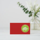 Carte de visite Taureau (Debout devant)
