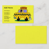 Carte De Visite Taxi (Devant / Derrière)