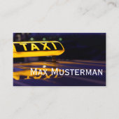 CARTE DE VISITE TAXI (Devant)