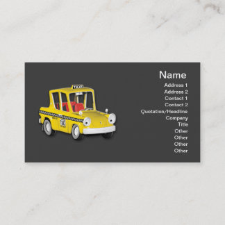 Carte De Visite Taxi