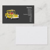 Carte De Visite Taxi (Devant / Derrière)