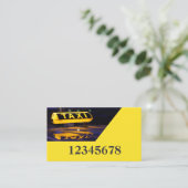 CARTE DE VISITE TAXI (Debout devant)
