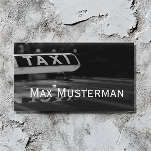 CARTE DE VISITE TAXI