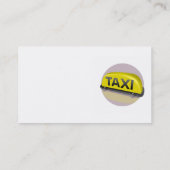 Carte De Visite Taxi (Dos)