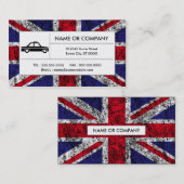 Carte De Visite taxi britannique (Devant / Derrière)