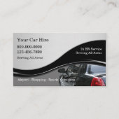 Carte De Visite Taxi Business Cards (Devant)