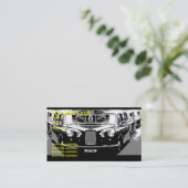 Carte De Visite Taxi de Londres (Debout devant)