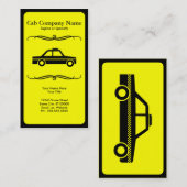 Carte De Visite taxi de mod (Devant / Derrière)