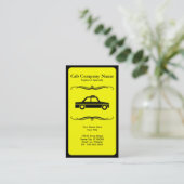 Carte De Visite taxi de mod (Debout devant)