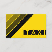 carte de visite TAXI rétro (Devant)