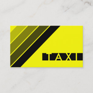 Carte De Visite TAXI rétro
