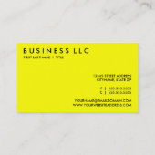 Carte De Visite TAXI rétro (Dos)