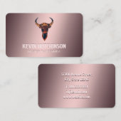 Carte De Visite Taxidermiste (Devant / Derrière)