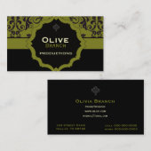 Carte De Visite <TBA WINNER>Jus olive (Devant / Derrière)