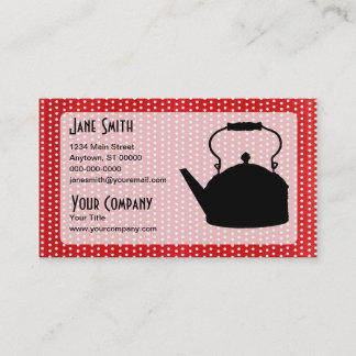 Carte De Visite Tea rétro V2