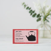 Carte De Visite Tea rétro V2 (Debout devant)