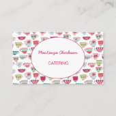 Carte De Visite Teacups Restauration moderne (Devant)