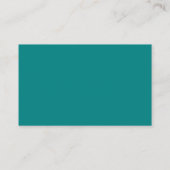 Carte de visite Teal Oceania (Dos)