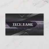 Carte de visite Tech (Devant)