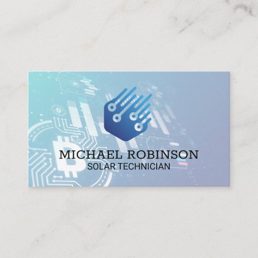 Carte De Visite Tech Énergie | Intelligence Artificielle (Devant)