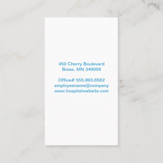 Carte De Visite Tech Lab | Logo ADN (Dos)