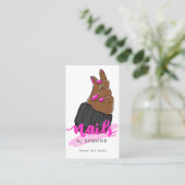 Carte De Visite Technicien | Artiste à ongles | Nails Salon Studio (Debout devant)