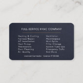 Carte De Visite Technicien CVC (Dos)