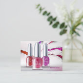 Carte De Visite Technicien d'art ongles - Bouteilles polonaises te (Debout devant)