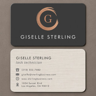 Carte De Visite Technicien de cils