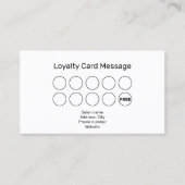 Carte De Visite Technicien de cirage/fidélité esthétique à l'or (Devant)