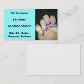 Carte de visite - technicien de clou (Devant / Derrière)