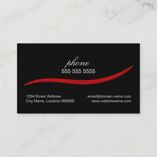 Carte De Visite Technicien de clou (Dos)