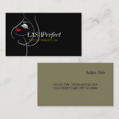 Carte De Visite Technicien de extensions de cils professionnel (Devant / Derrière)