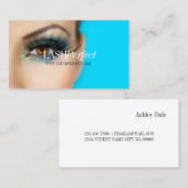 Carte De Visite Technicien de extensions de cils professionnel (Devant / Derrière)