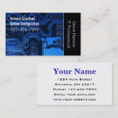 Carte De Visite Technicien de programmeur informatique (Devant / Derrière)