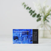 Carte De Visite Technicien de programmeur informatique (Debout devant)