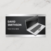 Carte De Visite Technicien de réparation d'ordinateur PC portable (Devant)