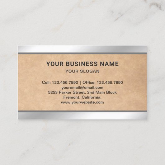 Carte De Visite Technicien de réparation informatique pour ordinat (Dos)