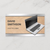 Carte De Visite Technicien de réparation informatique pour ordinat (Devant)