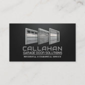 Carte De Visite Technicien de services de portes de garage profess (Devant)
