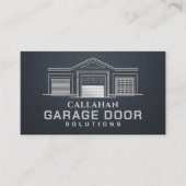 Carte De Visite Technicien de services de portes de garage profess (Devant)