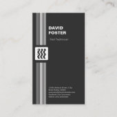 Carte De Visite Technicien d'ongle - Premium double face (Devant)