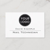 Carte De Visite Technicien en onglerie (Devant)