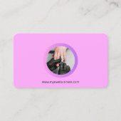 Carte De Visite Technicien en pose de faux ongles (Dos)