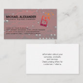 Carte De Visite Technicien informatique | Logo téléphonique (Devant / Derrière)